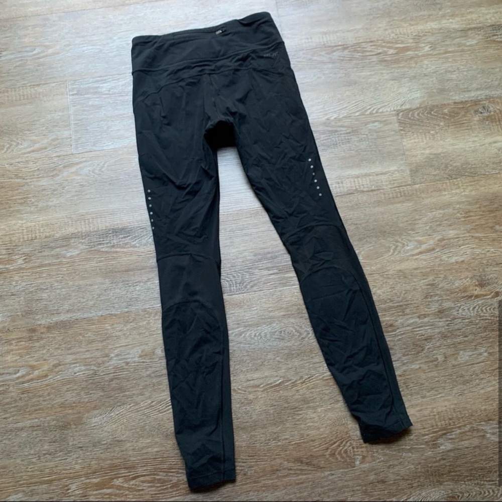 Nike Epic Run Luxe Running Tights Leggings Black